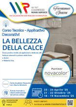 LA BELLEZZA DELLA CALCE Decorativi - Corso Tecnico - Applicativo 23-24/04/2025