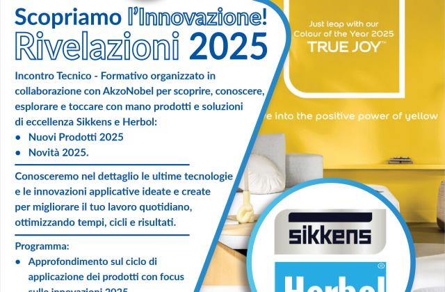 Scopriamo L'innovazione! Rivelazioni 2025 - Incontro Tecnico - Formativo
