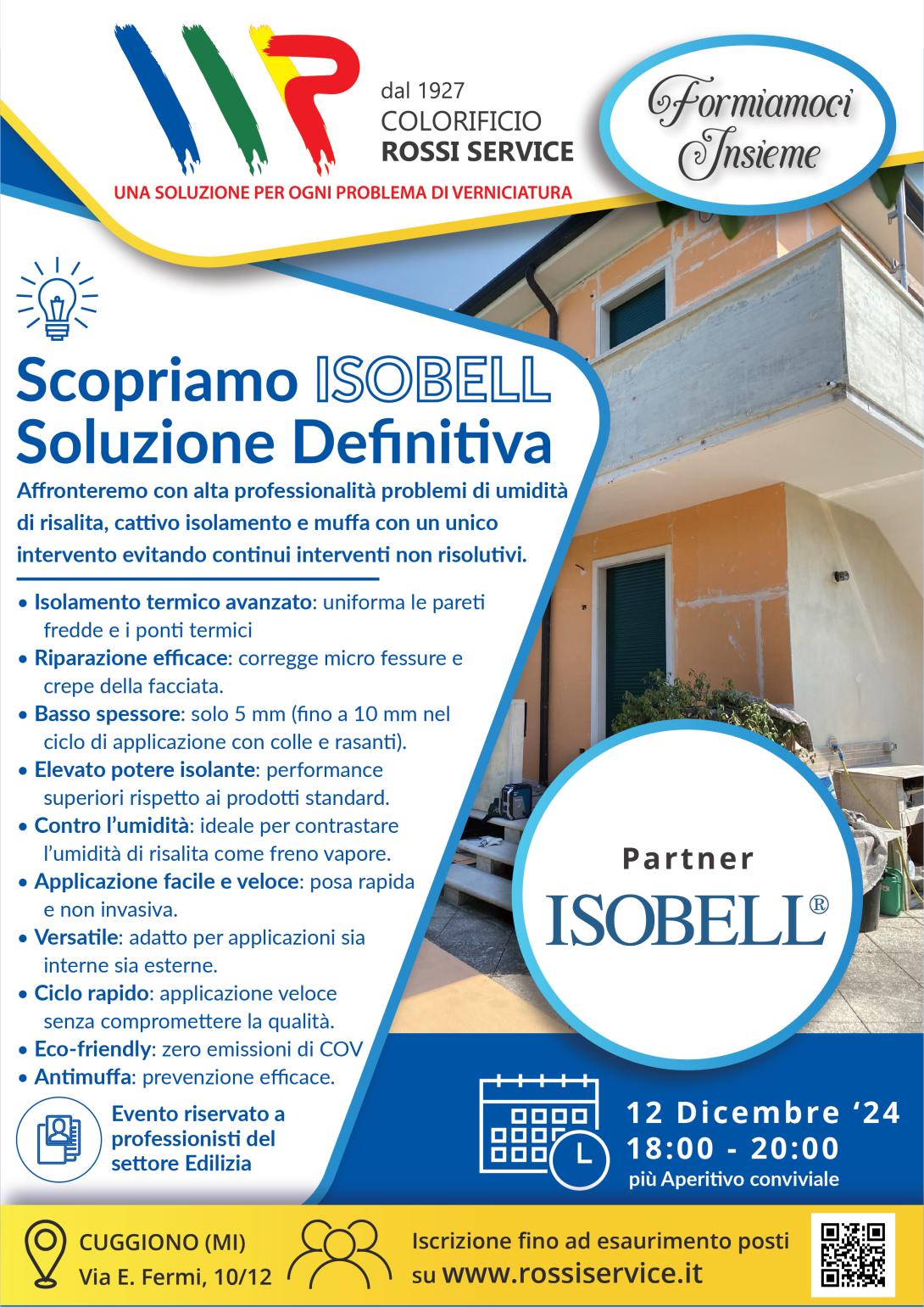 Incontro Tecnico Formativo "Scopriamo ISOBELL, Soluzione Definitiva"