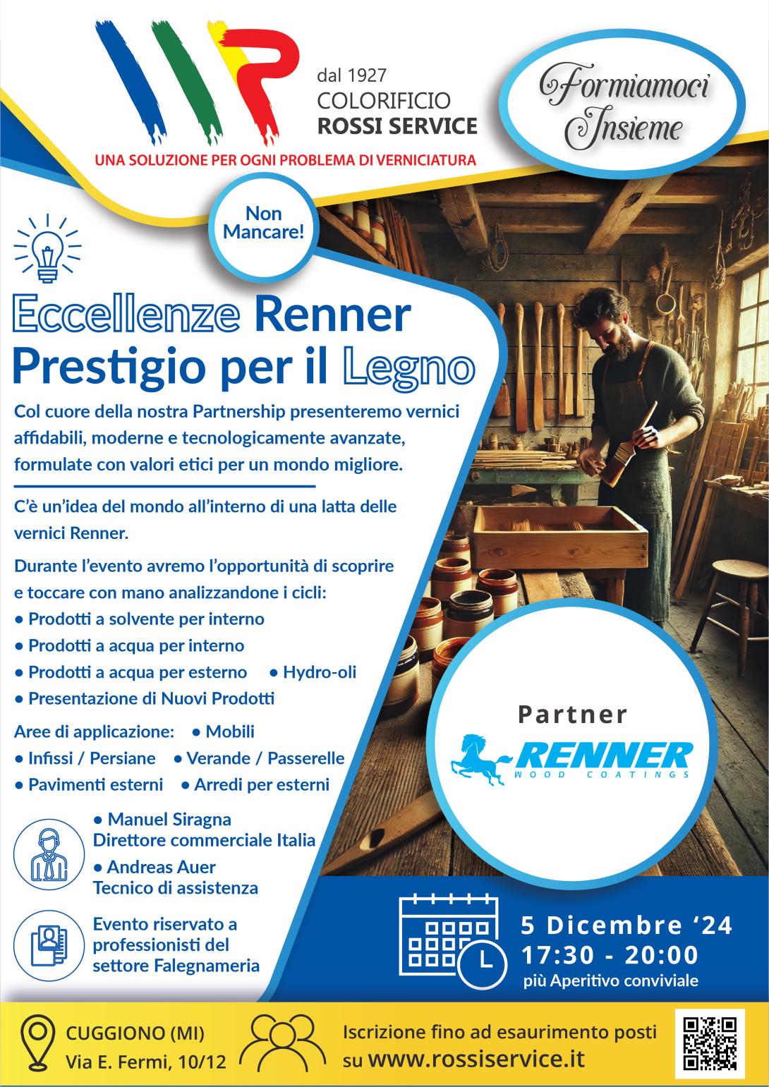 Incontro Tecnico Formativo "Eccellenze Renner - Prestigio per il Legno"