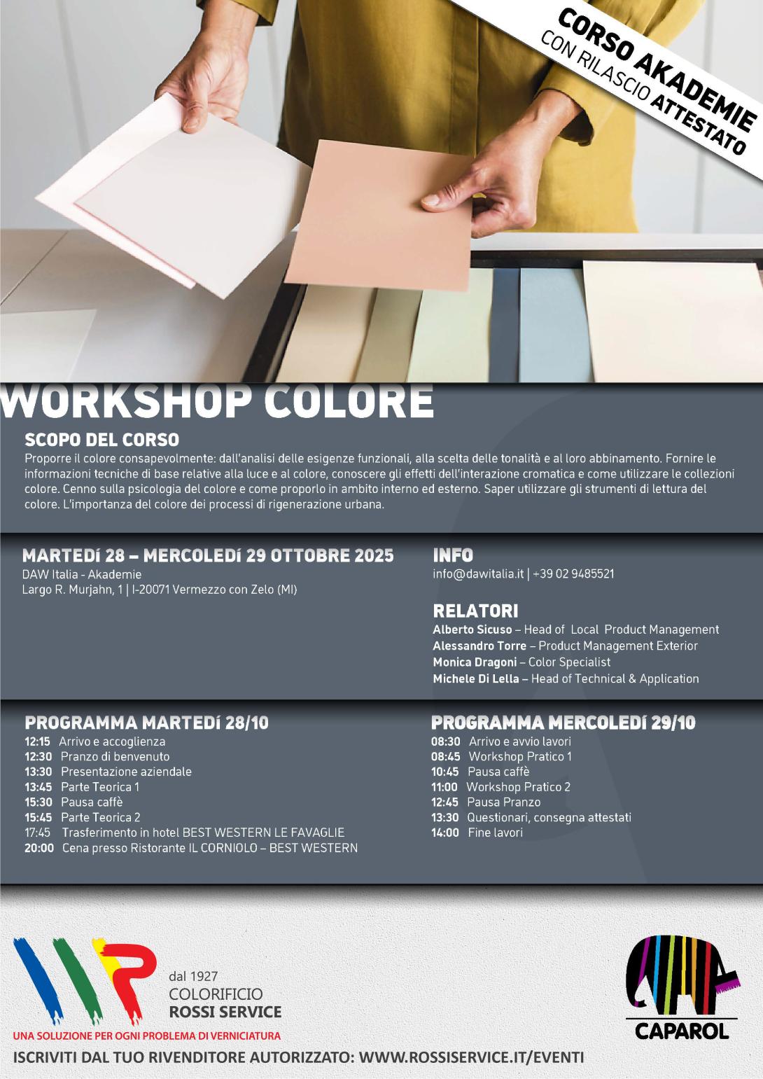 Workshop COLORE